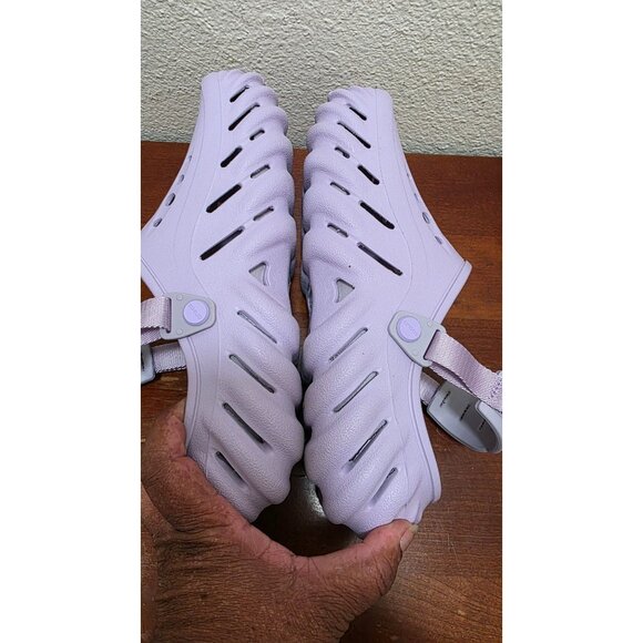 Crocs Unisex Lavender Echo Clogs Adjustable Straps Lightweight Size M8/W10 - Picture 5 of 7